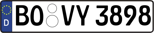 BO-VY3898