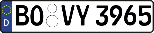 BO-VY3965