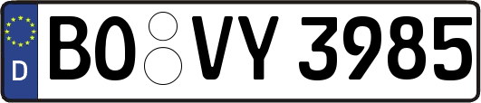 BO-VY3985