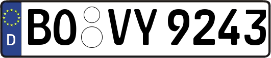 BO-VY9243