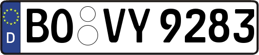 BO-VY9283