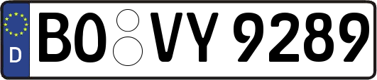 BO-VY9289