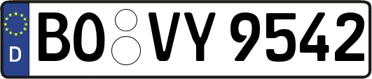 BO-VY9542