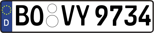 BO-VY9734