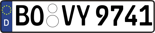 BO-VY9741