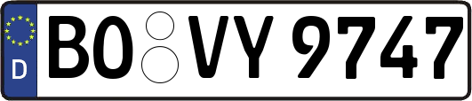 BO-VY9747