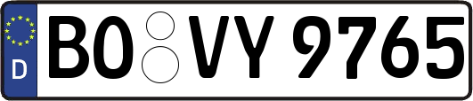 BO-VY9765
