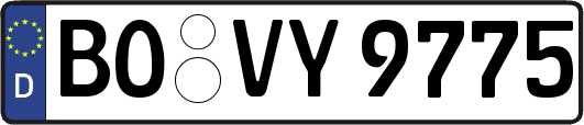 BO-VY9775