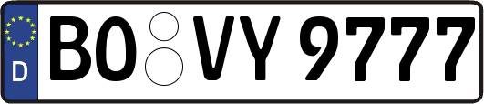 BO-VY9777