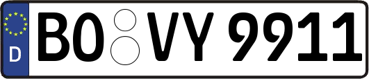 BO-VY9911