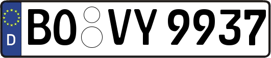 BO-VY9937