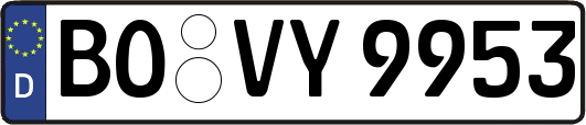 BO-VY9953