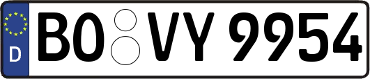 BO-VY9954