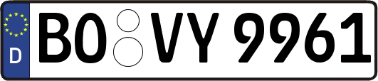BO-VY9961