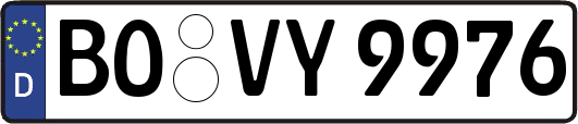 BO-VY9976