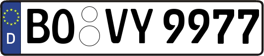BO-VY9977