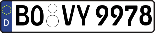 BO-VY9978