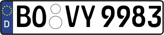 BO-VY9983