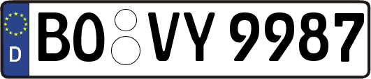 BO-VY9987