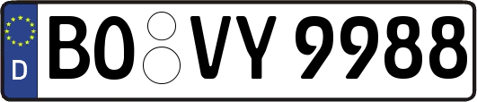 BO-VY9988