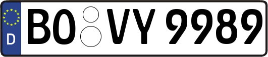 BO-VY9989