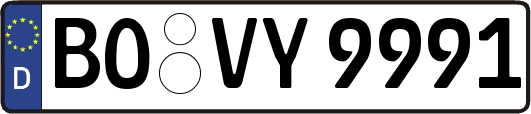 BO-VY9991