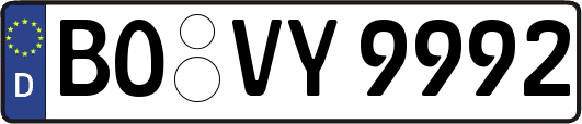 BO-VY9992