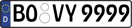 BO-VY9999