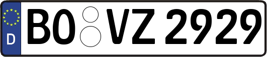 BO-VZ2929