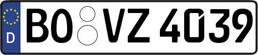 BO-VZ4039
