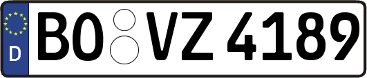 BO-VZ4189