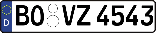 BO-VZ4543