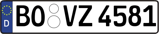 BO-VZ4581
