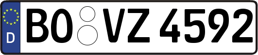 BO-VZ4592