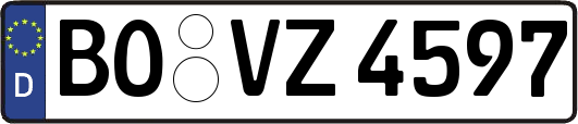 BO-VZ4597