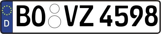 BO-VZ4598