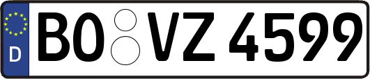 BO-VZ4599