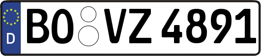 BO-VZ4891