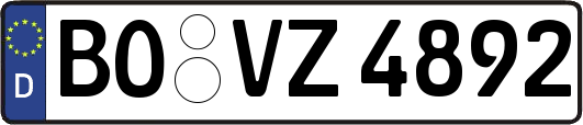BO-VZ4892