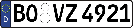 BO-VZ4921