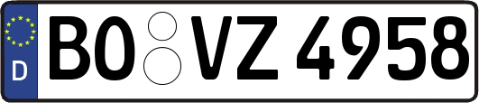 BO-VZ4958
