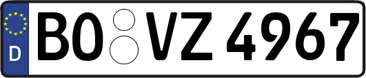BO-VZ4967