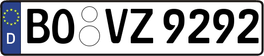 BO-VZ9292