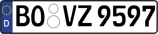 BO-VZ9597