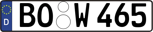 BO-W465