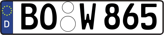 BO-W865