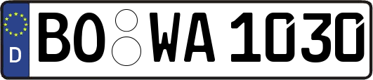 BO-WA1030