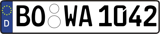 BO-WA1042