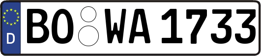 BO-WA1733