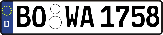BO-WA1758